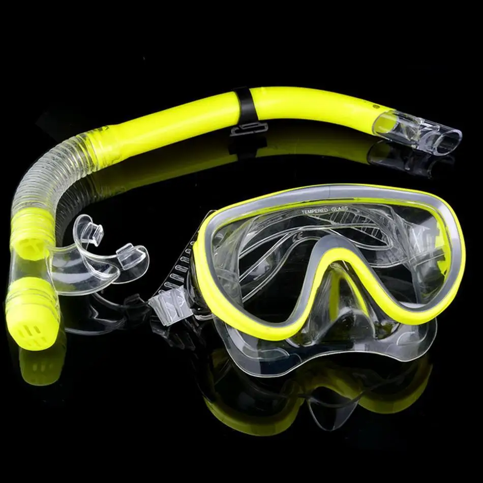 Новый профессиональный подводный Анти Туман Маска для подводного плавания