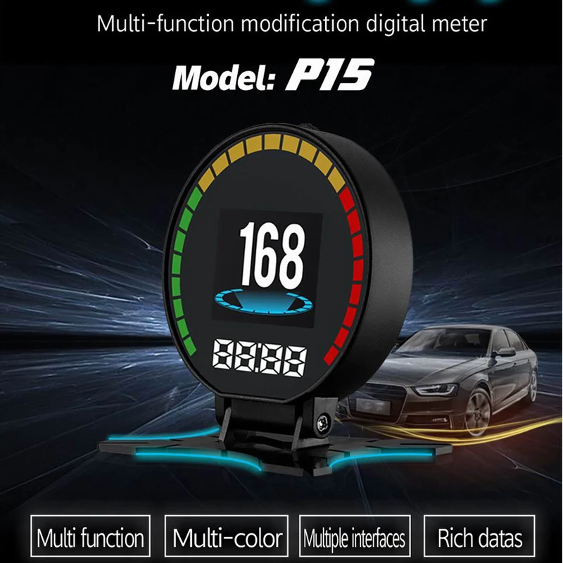 Новейший YSR15 OBD2 дисплей с головками Hud Дисплей автомобильный проектор OBD цифровой