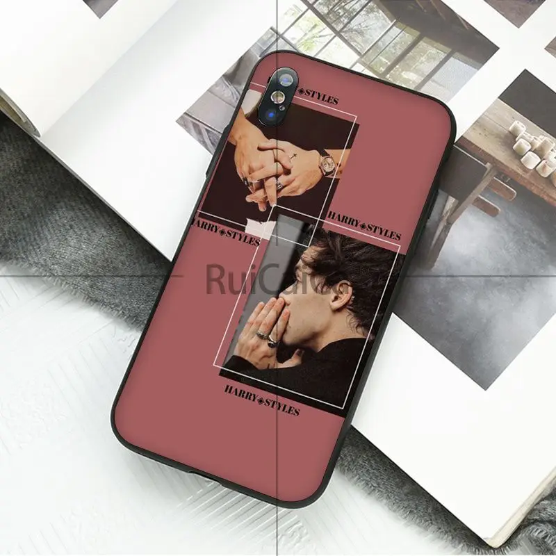 A2 Ruicaica Гарри стили красочные милые аксессуары для телефонов Чехол для Apple iPhone 8 7 6 6 S Plus X XS MAX 5 5S SE XR мобильный чехол - Цвет: A2