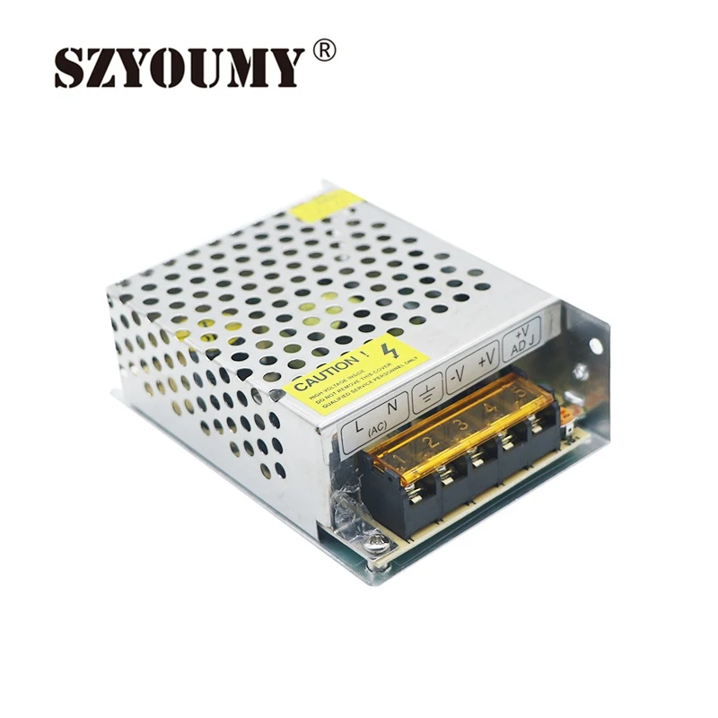 Светодиодная лента от SZYOUMY DC 12V 3.2A 38W импульсный источник питания дисплей AC LED PSUs