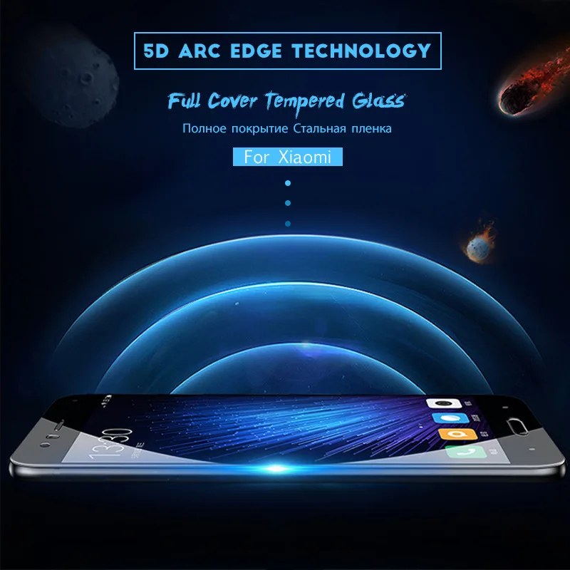 

New 9D Full Cover Glass For Xiaomi redmi 6 6A 7 7A K20 Pro 4X 5A S2 Redmi Note 4 6 7 Pro Tempered Screen Protector film cover