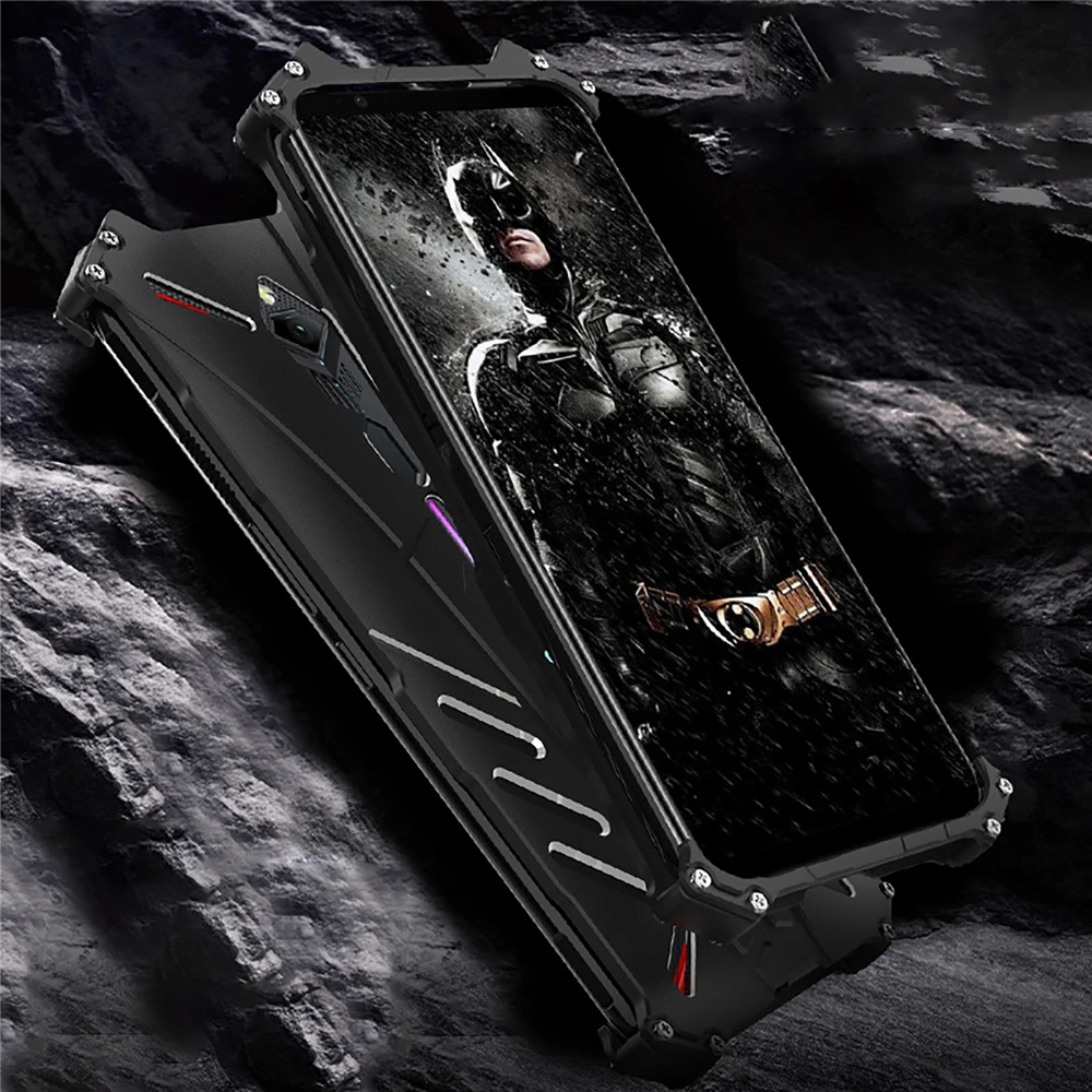 Металлический Чехол для мобильного телефона zte Nubia Red Magic 3 DIABLO ROJO 3 серия Бэтмен Doom сверхпрочный армированный роскошный чехол с алюминиевой рамкой