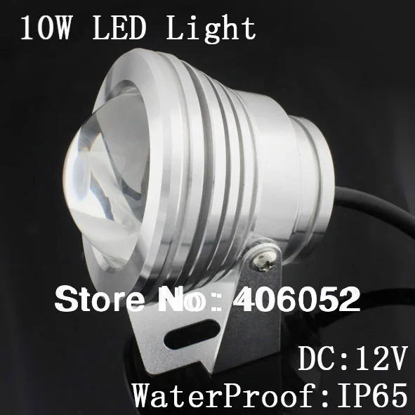 Подводная Светодиодная лампа RGB водонепроницаемая для фонтанов и бассейнов 1000 лм