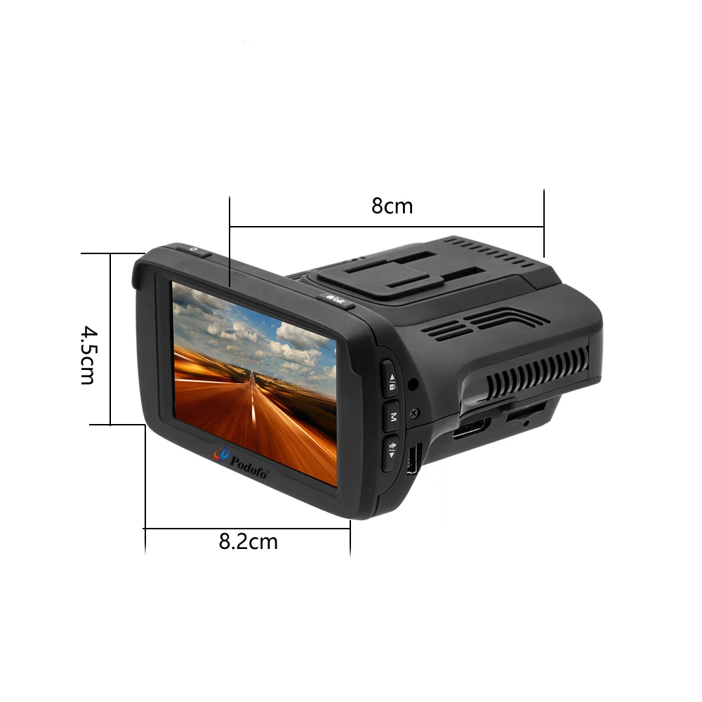 Авто FHD 1080P регистратор скорость Cam Анти радар Dash Автомобильный видеорегистратор