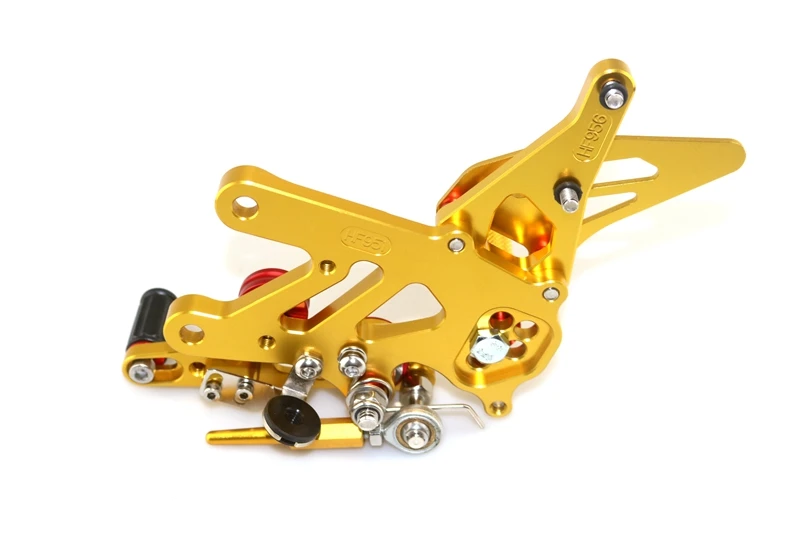 С ЧПУ регулируемый задний множество Rearsets подставка для ног для Aprilia RSV4(r/фабрика) aprc ABS 2013