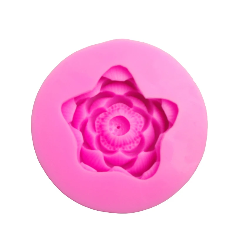 Силиконовая форма в форме цветка лотоса 1 шт.|sugar craft tools|flower shapesugar |