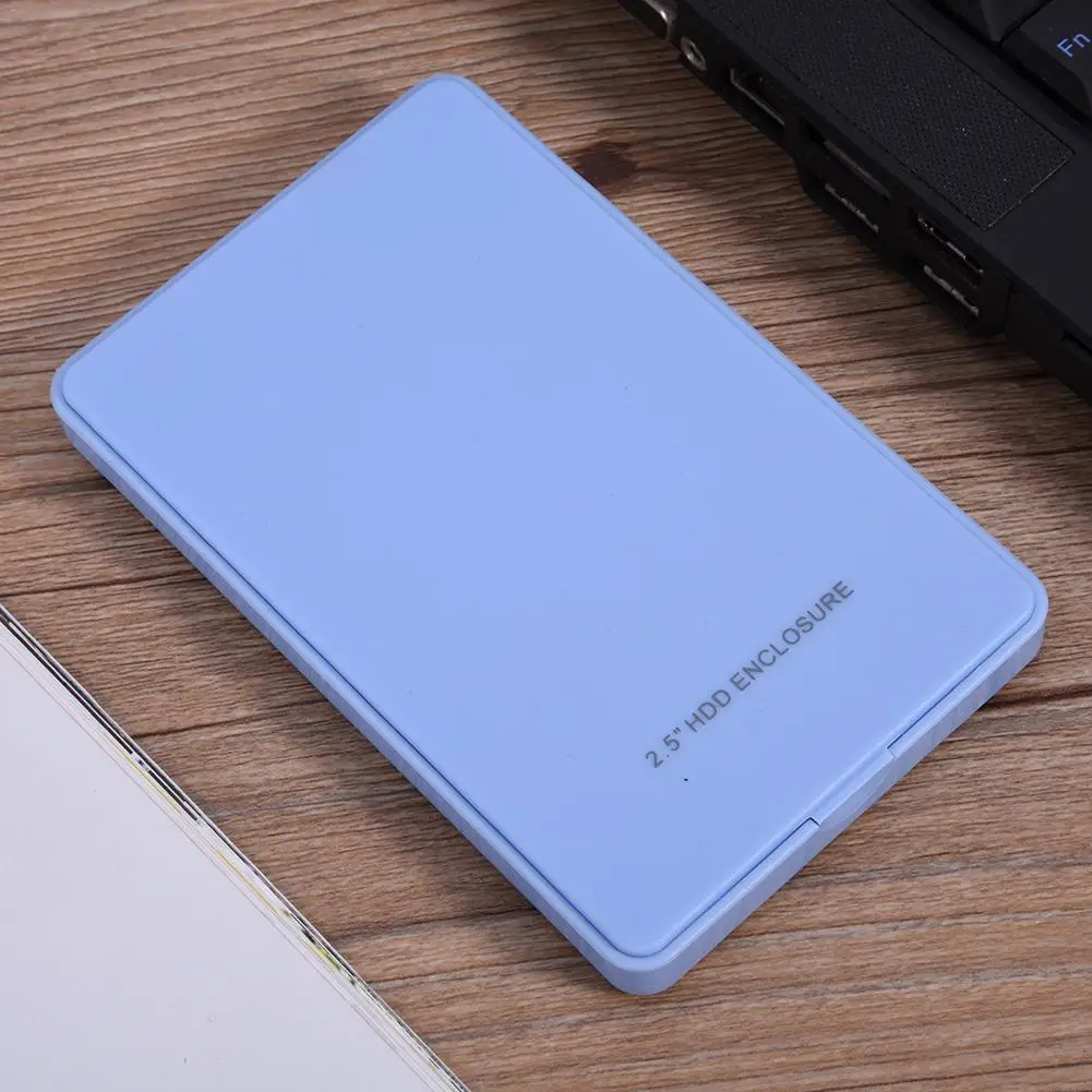 ABS 2,5 дюймов HD чехол HDD жесткий бокс 2," SATA Caddy USB 2,0 SATA Hosuing чехол для XP Win7 Win8 LINU MAX