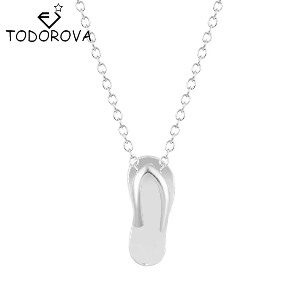 

Todorova 10 шт. новые тапочки шлепанцы Подвеска Ожерелье сандалии чокер ожерелье для женщин в стиле бохо шикарные хип-хоп украшения