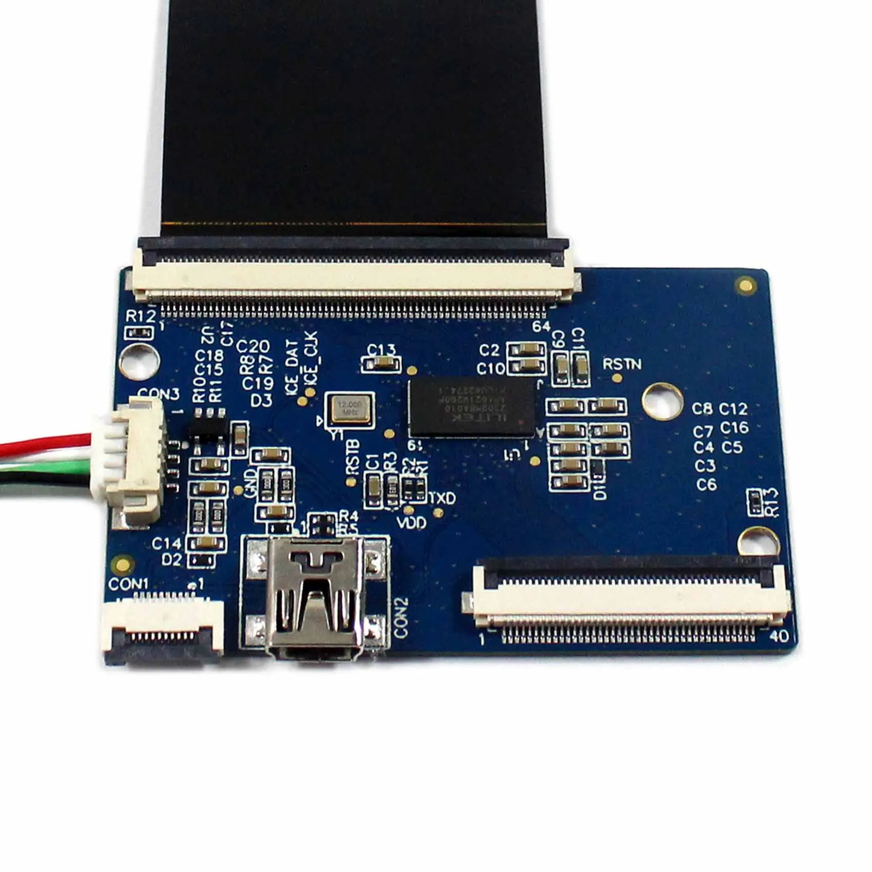 HD MI LCD контроллер платы емкостной сенсорной панели подсветки WLED 40pin eDP разъем 10 1