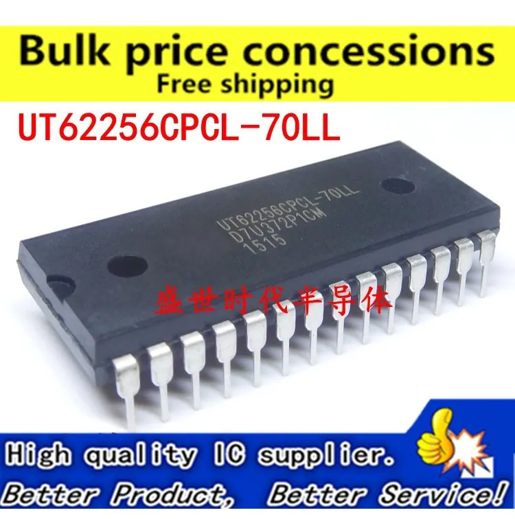 

Бесплатная доставка 10 шт./лот UT62256CPCL-70LL UT62256CPCL UT62256 DIP-28 IC