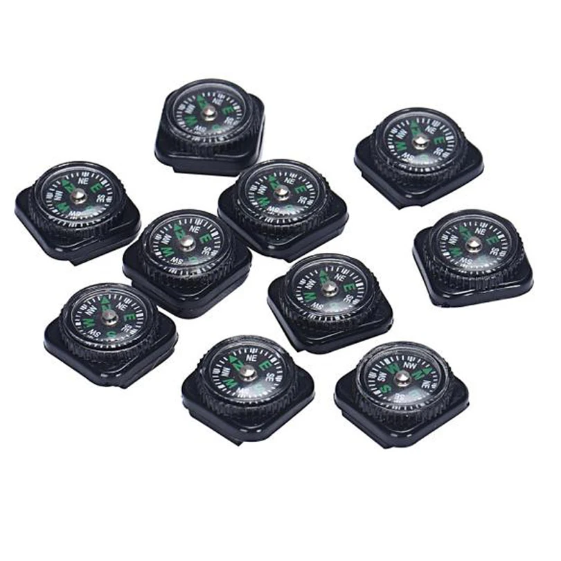 Экономически эффективный 10 шт Мини Компас для продажы паракордового Браслета