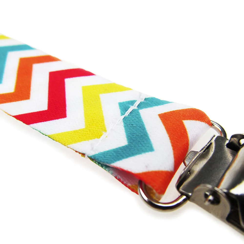 HIINST 4 шт. зажимы для детской соски с принтом цепочка пустышки зажим ремень коляски