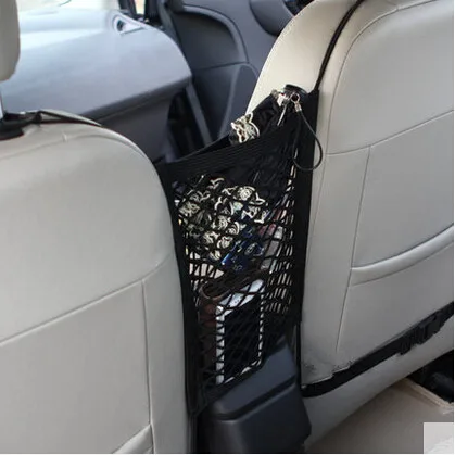 

Стайлинг автомобиля, сетка для хранения сиденья в багажнике, карманная сумка для Toyota Camry Corolla RAV4 Yaris Highlander Land Cruiser PRADO Vios Vitz Reiz