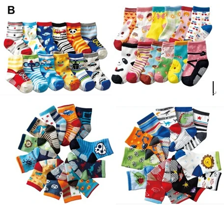 Носки детские Нескользящие 24 пары (разные цвета)|socks brown|sock monkey sockssocks purple |