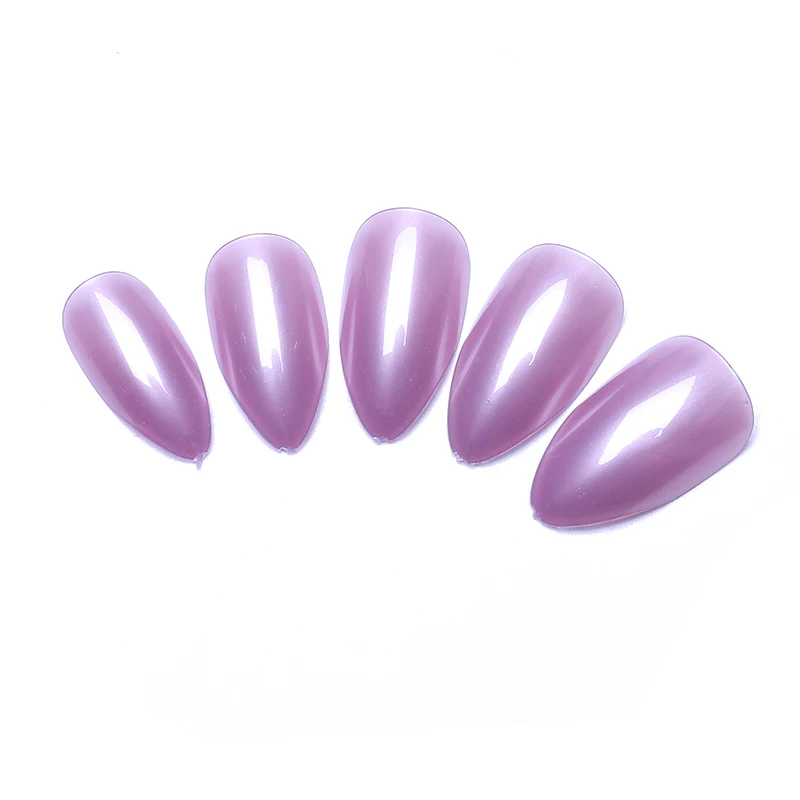 100 шт Модные накладные ногти шпильки длинные остроконечные карамельные