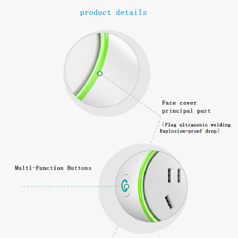 Mini Wifi Smart Socket AU Plug Wireless Intelligent socket Timing Delay Remote Control Energy Saving 10A | Электроника