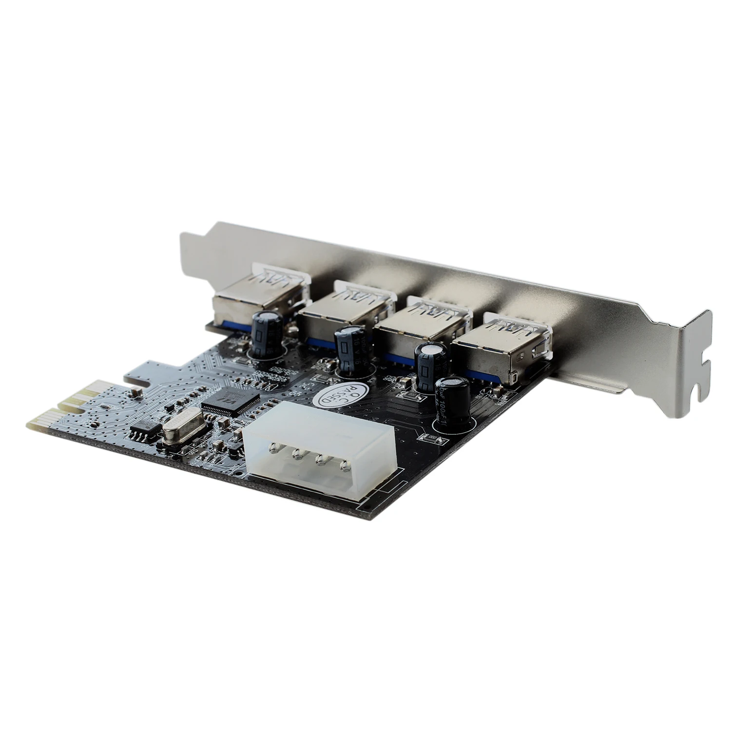 Акция! Быстрый адаптер карты расширения USB 3 0 PCI E PCIE 4 порта | Компьютеры и офис