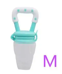 blue white M Новая детская соска для свежего питания, соска для молока, кормление, безопасные детские принадлежности, соска, бутылочки, Детская соска, чашка для чайников - Цвет: blue white M