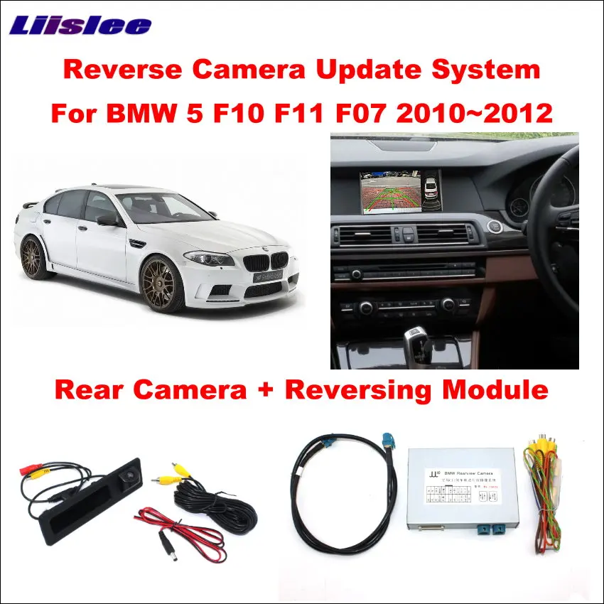 

Car Rear Front View Camera For BMW 5 F10 F11 F07 2010 2011 2012 CIC System HD Reverse Decoder Interface Module