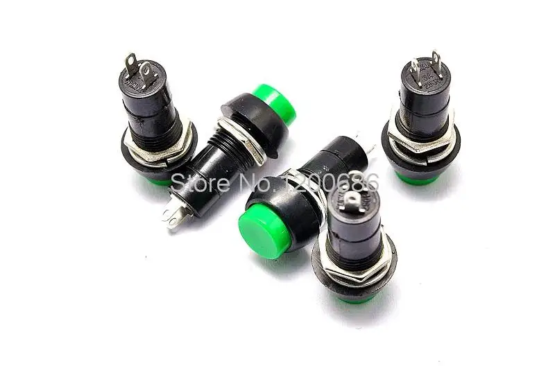 

Self-locking switch Push button switch / PBS-11A 3A / 250V green