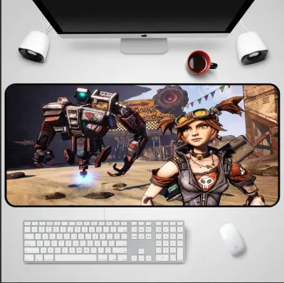 Congsipad Горячая игра игровой коврик для мыши borderland логотип узор черный цвет матовые салфетки с принтом для стола ПК игра Fps РПГ геймер плеер микмат