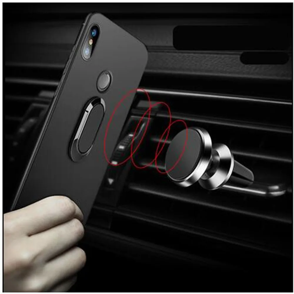 Для UMIDIGI One Max 360 градусов кольцевой держатель для пальца автомобильный магнит -