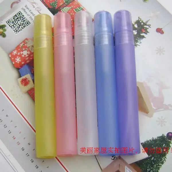 

Freeshipping Wholesale 10ml Plastic Spray Bottle Refillable Bottle Perfume PP Bottle with Spray Pump