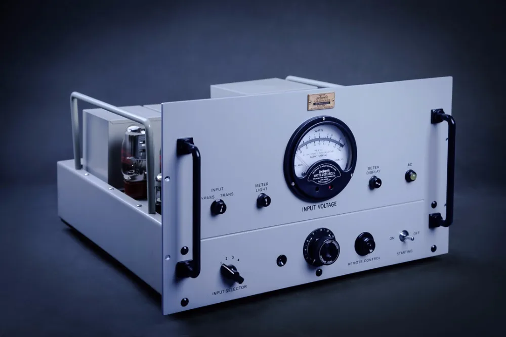 Q-018 Магнитный усилитель LM-126, винтажный ламповый усилитель KT66* 4, копия для исследования, Западный Электрический звуковой сигнал, WE618, трансформатор