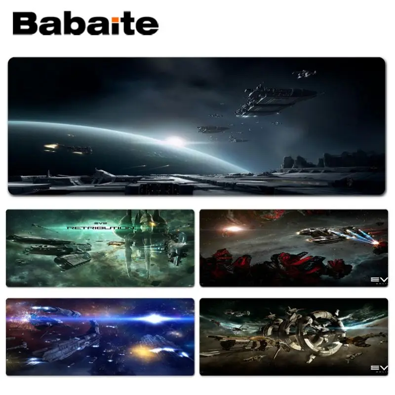 Babaite забавная игра ЕВА онлайн клавиатура коврики для игровой мыши Размер для 300*900*2 мм и 400*900*2 мм дизайнерский коврик для мыши