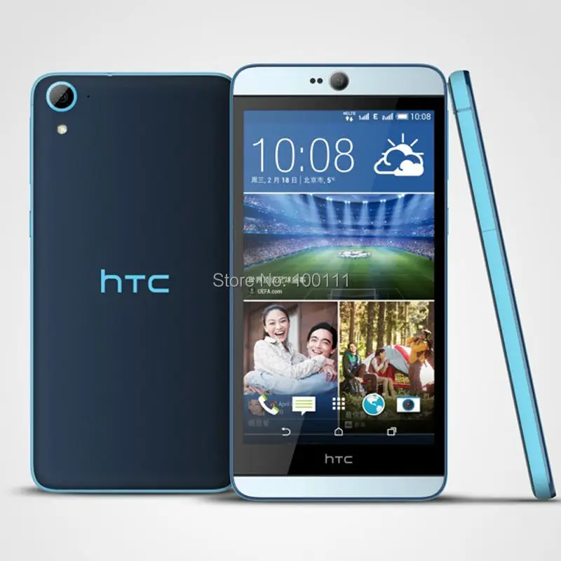 100% оригинальный мобильный телефон htc Desire 826 826w Dual SIM 4G LTE 5 &quot13 МП камера 16 ГБ
