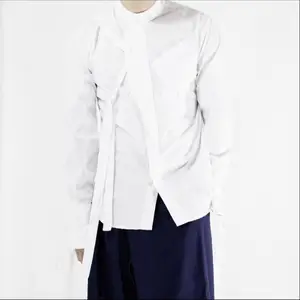 S-6xl оригинальная Мужская одежда, индивидуальная рубашка с длинным рукавом, необычная рубашка для ночного клуба, сценические костюмы для певиц