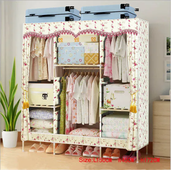 Factory Price Solid Wood Wardrobe length 150 cm | Мебель