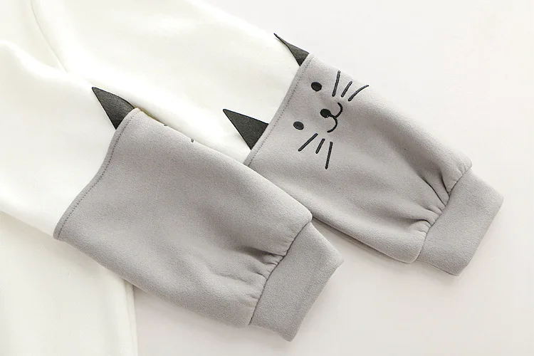 Женская осенняя и зимняя флисовая толстовка с капюшоном с милым котом Neko Atsume, с длинными рукавами, с буквенным принтом, Женский студенческий пуловер, топ с капюшоном