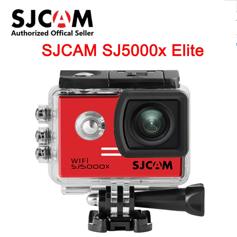 Оригинальная Экшн камера SJCAM SJ5000X Elite WiFi 4K 24fps 2K30fps Gyro Sports DV 2 0 LCD NTK96660 для дайвинга 30