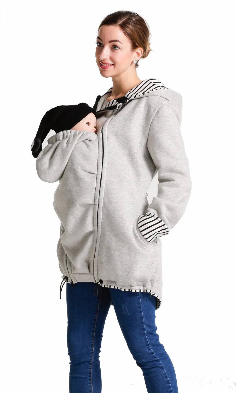 3 в 1 пальто для малышей куртка переноска Одежда беременных материал свитеров