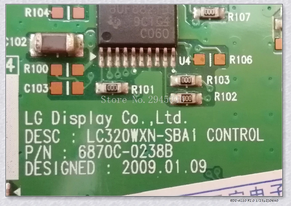 Бесплатная доставка T-con LC320WXN-SBA1 CONTROL P/N: 6870C-0238B оригинальные детали | Электроника