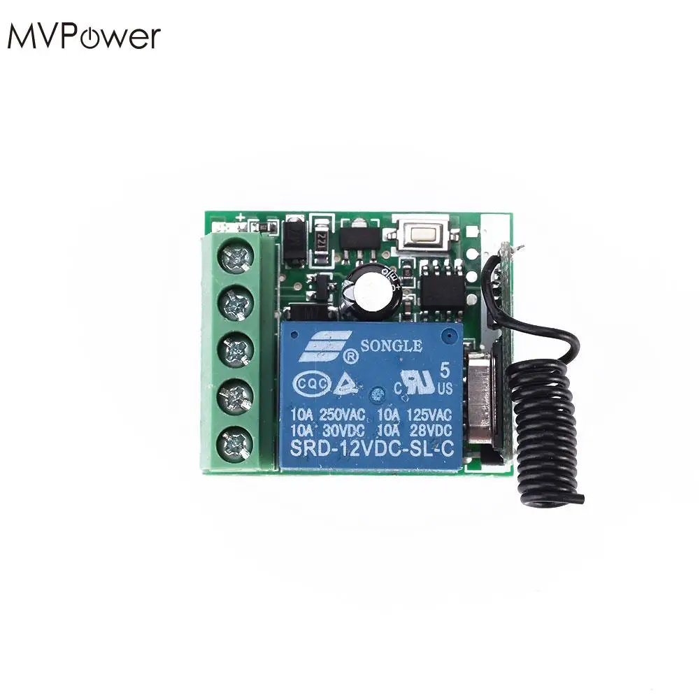 MVpower DC12V 10A 315 МГц Беспроводной РЧ пульт дистанционного управления Управление