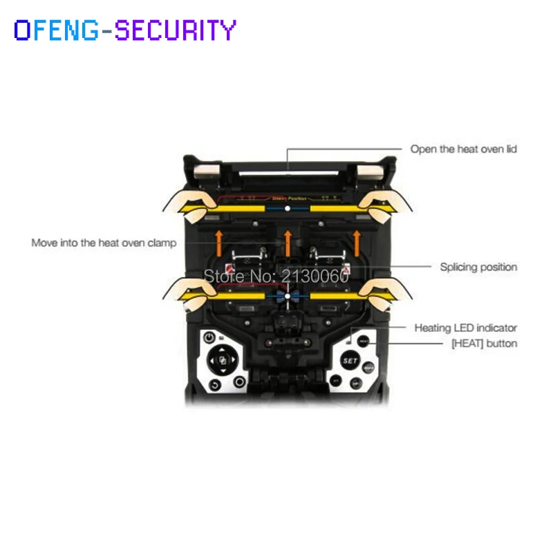 INNO View 3/ View3 V groove волоконно оптический сварочный аппарат|Оптоволоконный сварной