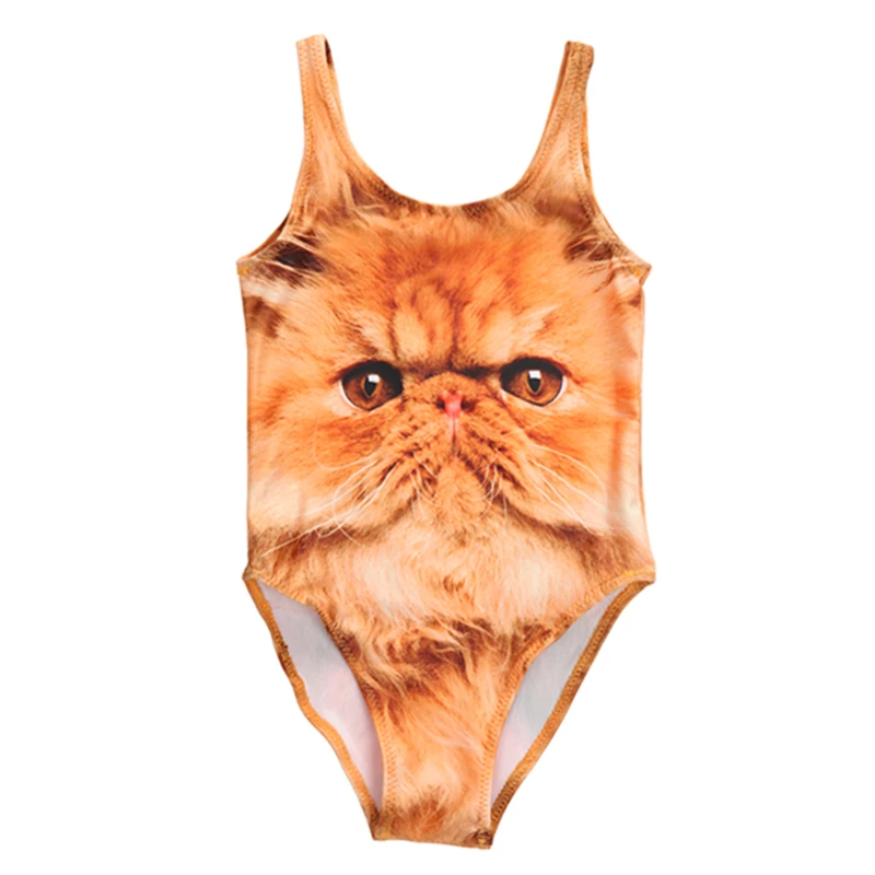 2017 детский слитный купальник детское бикини для девочек купальный костюм с