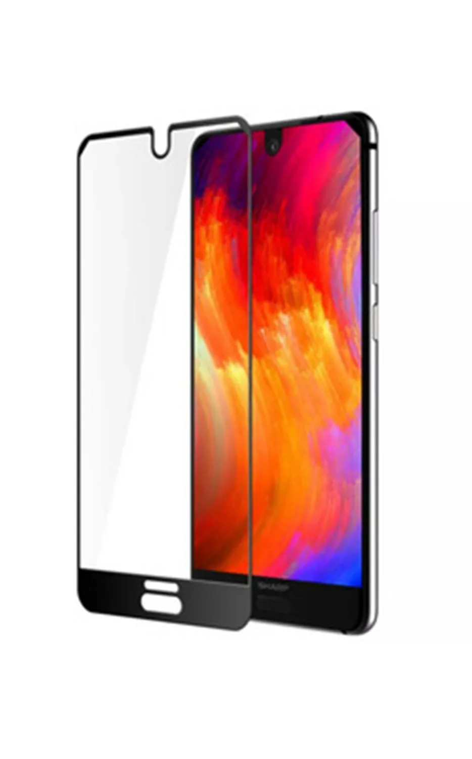 Защитное стекло для Sharp S2 C10 закаленное защитное экрана на стеклянная пленка sharp |
