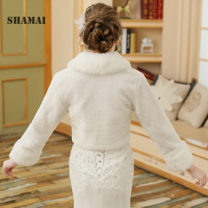 SHAMAI Бесплатная доставка женские зимние Недорогие свадебные куртки с длинным
