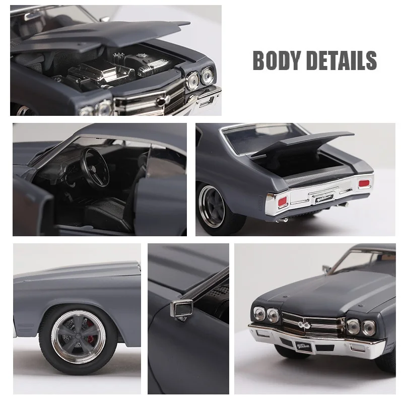Модель машинки из сплава Fast and Furious Muscle Car масштаба 1:24 сборная игрушка для коллекции и декора подарок для мальчиков бесплатная доставка.