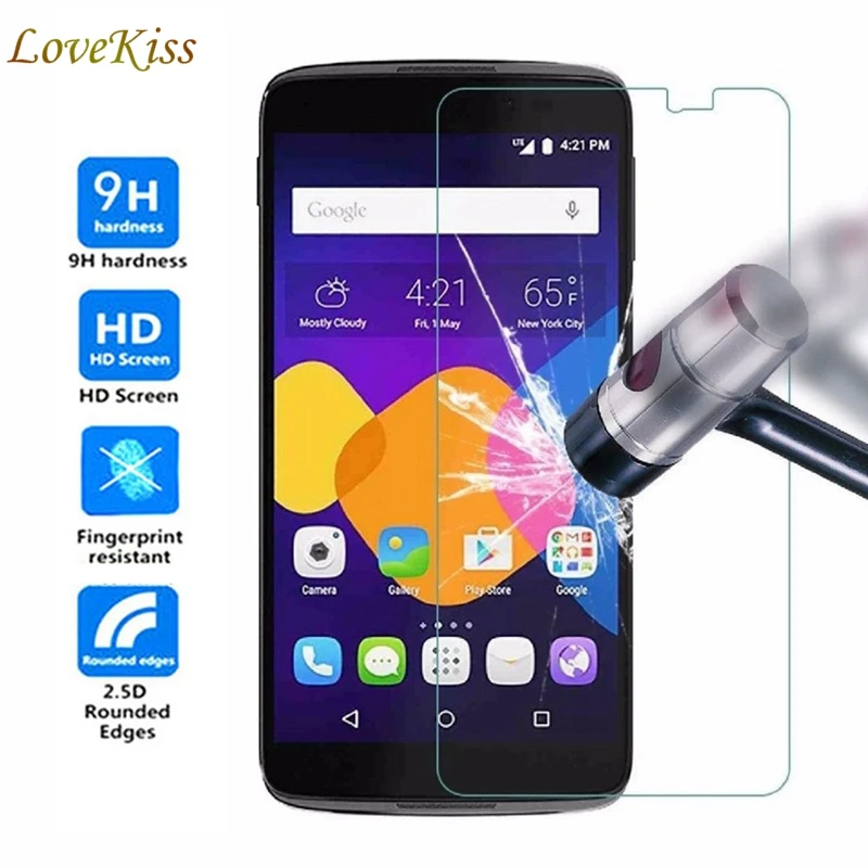 9H закаленное стекло для Alcatel One Touch Pixi 3 pixi3 4 5 &quot5017D 5019D 4027X 4027D 4027N 4028E Защитная пленка