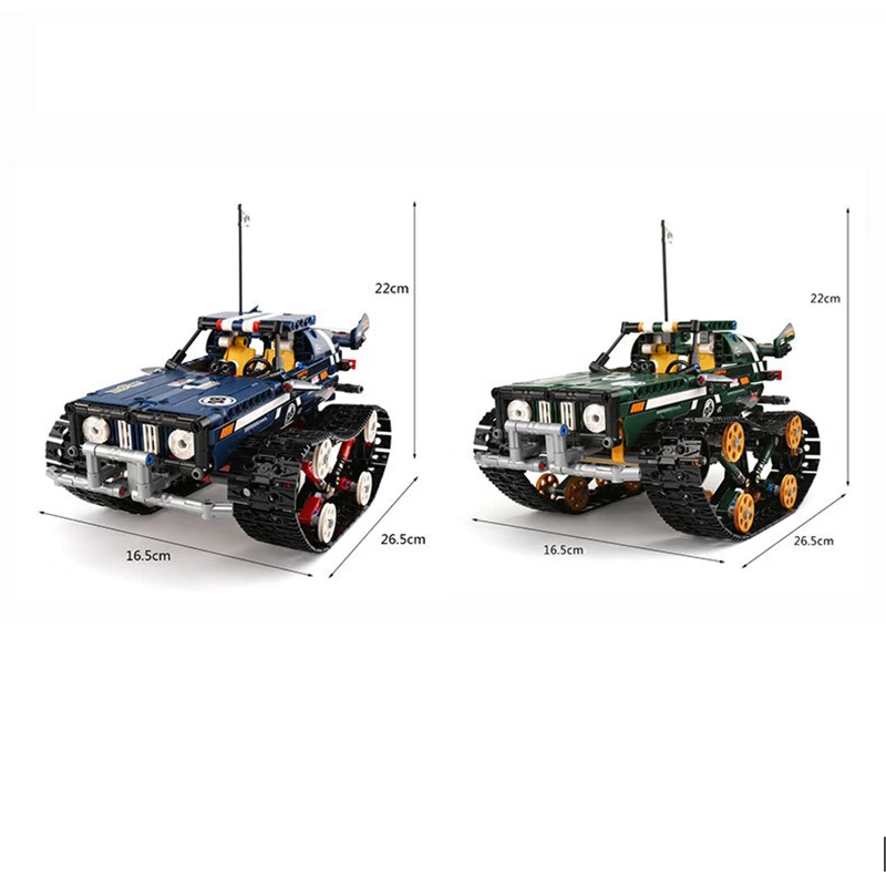 Technic City электрический скалолазание внедорожный автомобиль 2,4 г ручка дистанционного управления строительные блоки игрушки
