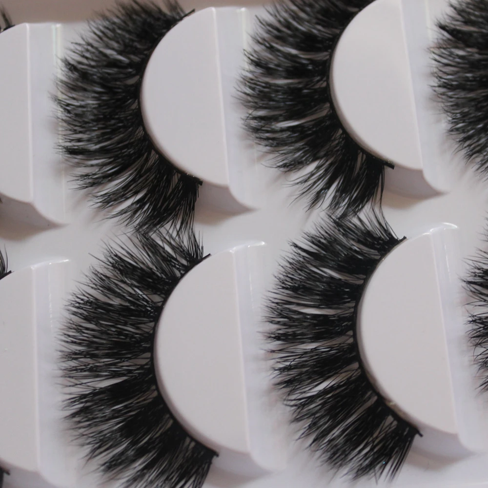 Оптовая продажа ресниц естественные длинные норковые ресницы макияж 3D накладные