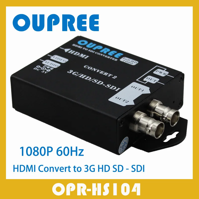 HDMI к 3g SD HD-SDI конвертер, Макс поддерживает 1080 P 60Hz HDMI конвертер к адаптер SDI