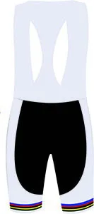 only bib short Популярный дизайн TONMTB из сетки жаккардовый Материал Джерси Майо для велоспорта cullot Спортивная Одежда гонщика 9D гелевая накладка задний карман - Цвет: only bib short