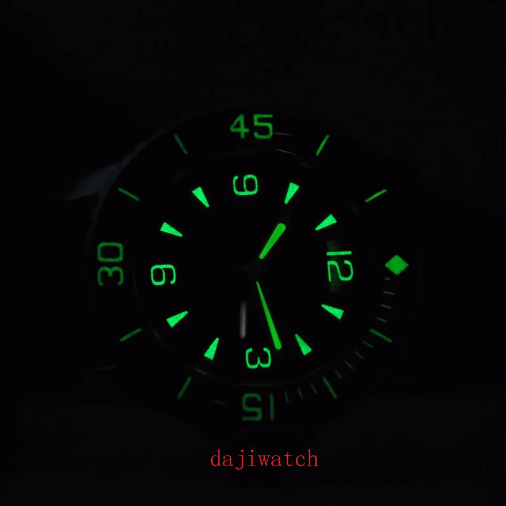 

Corgeut 45mm sport design clock luxury top brand mechanical Luminous hands Automatic Self-Wind Vintage mens watch luxury