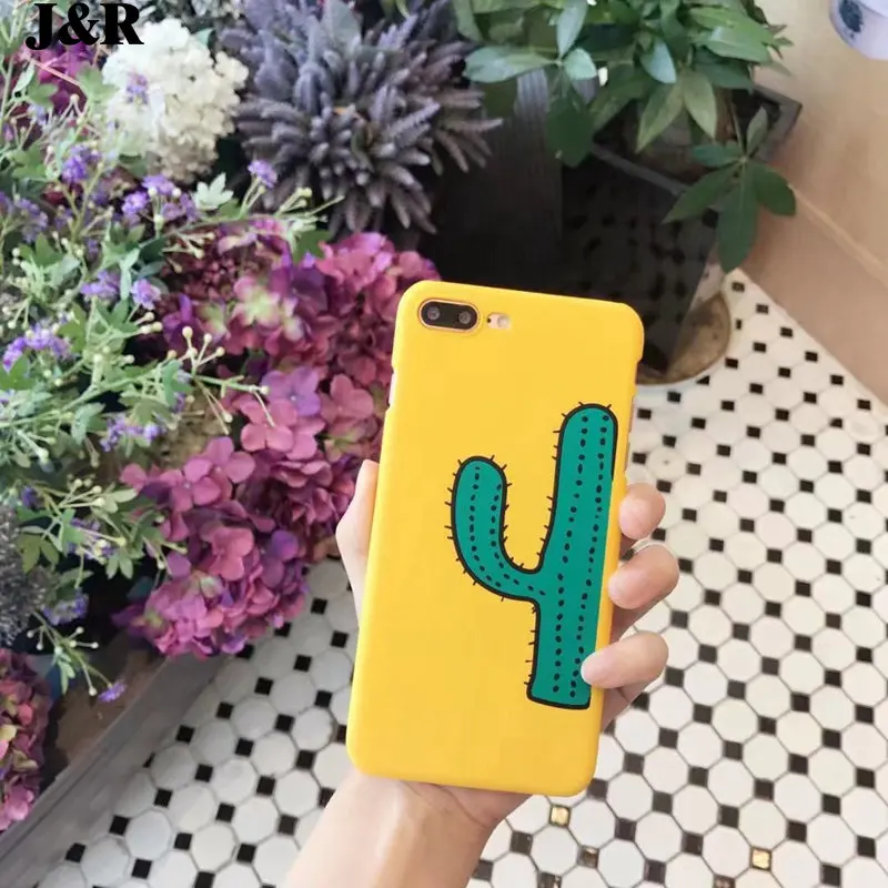 J &amp R чехол для телефона с изображением зеленого кактуса iPhone 5 5S SE 6 6S Plus 7 7Plus 8 8Plus