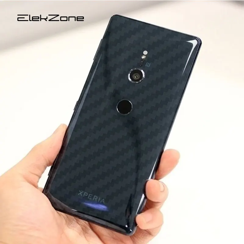 Для Sony XZ2 Compact XA2 uitra 3D 3 шт. углеродное волокно для XZ3 задняя крышка Защитная пленка